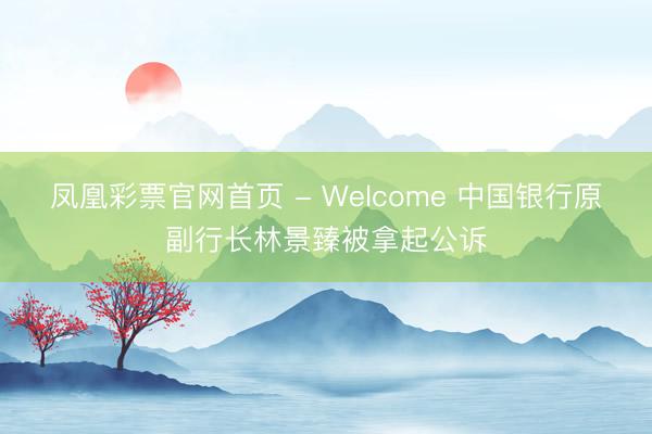 凤凰彩票官网首页 - Welcome 中国银行原副行长林景臻被拿起公诉